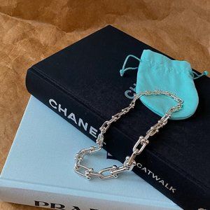Tiffany 925 Sterling Silver link bracelet~